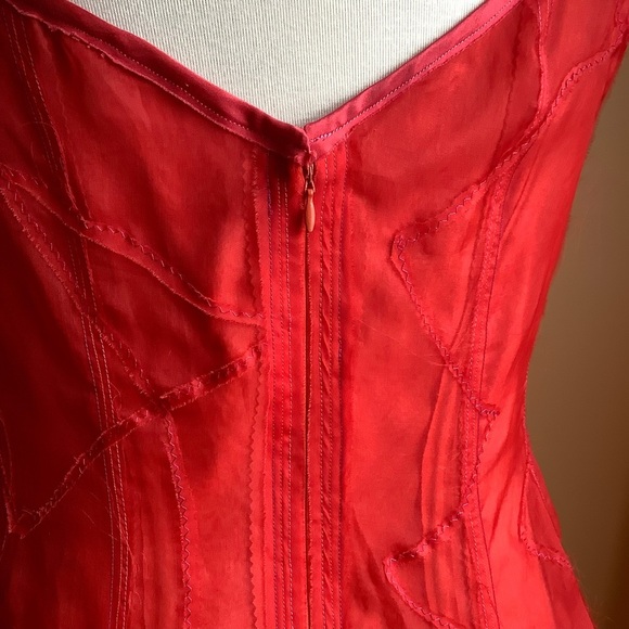 LOVEMATTERS Designer Red West Side Story Dress - Picture 8 of 16
